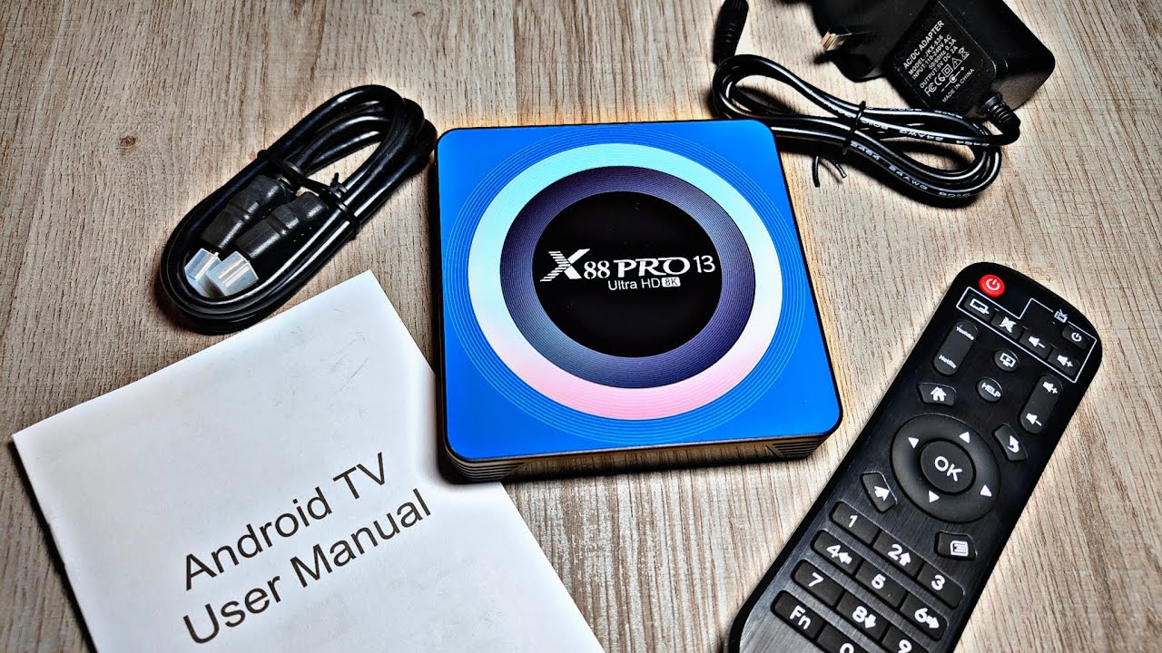 X88 Pro 13 Ultra HD Android TV Box (обзор)