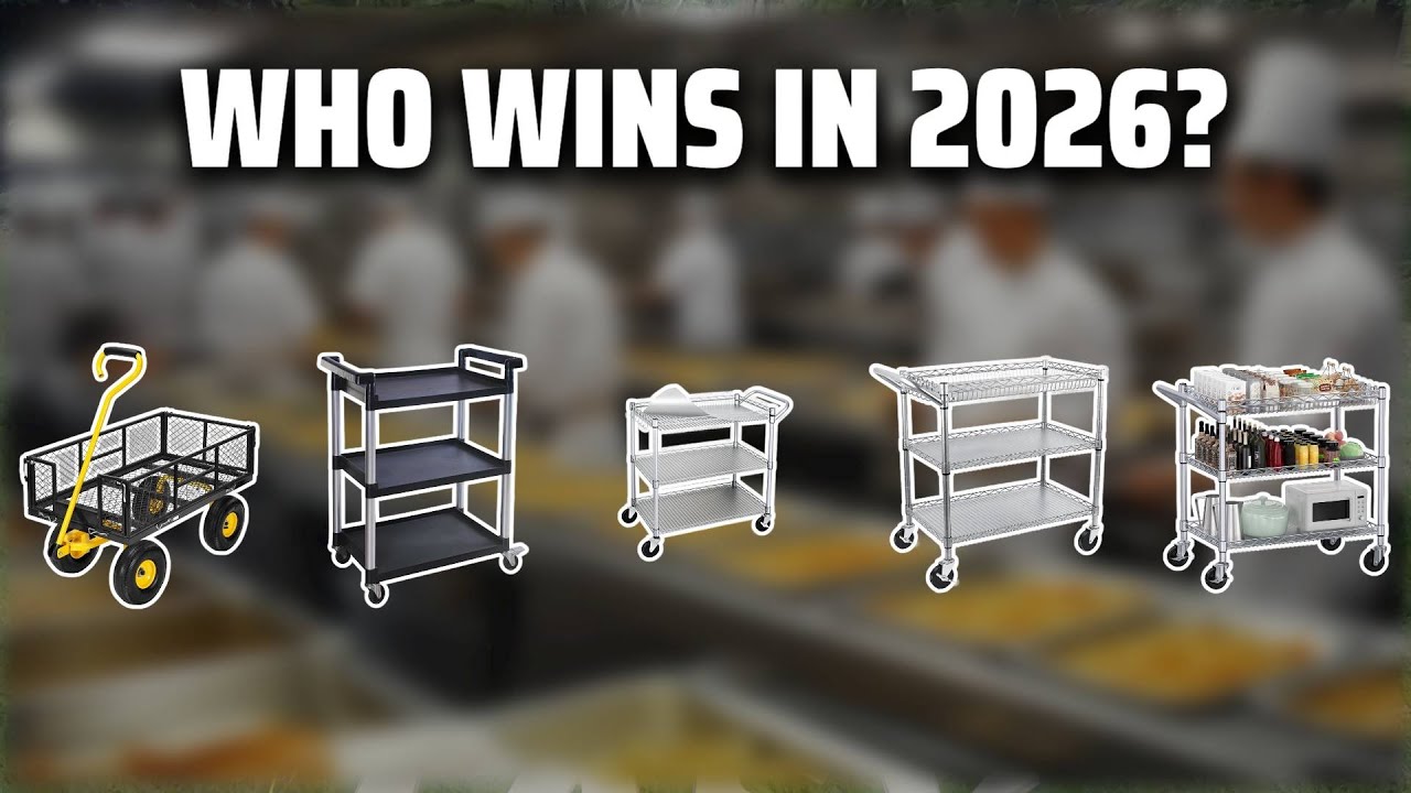 The Top 5 Best Food Service Cart in 2026 - Must Watch Before Buying!