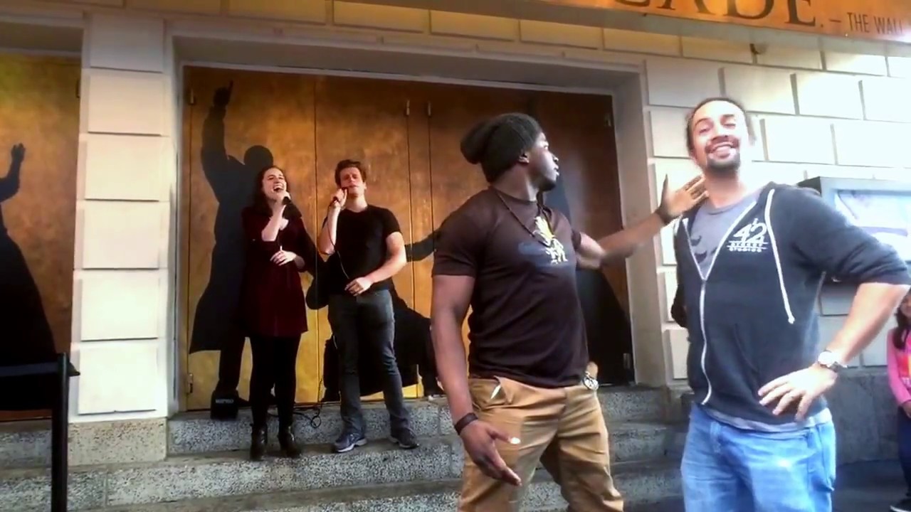 Hamilton Musical: Broadway Ham4Ham with Jonathan Groff and Lin-Manuel Miranda