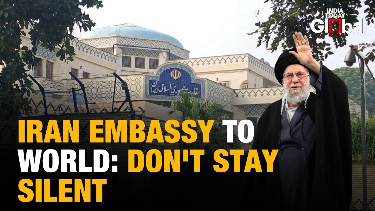 'Do Not Stay Silent': Iranian Embassy in India Demands World Condemn U.S.-Israel Attack on Iran