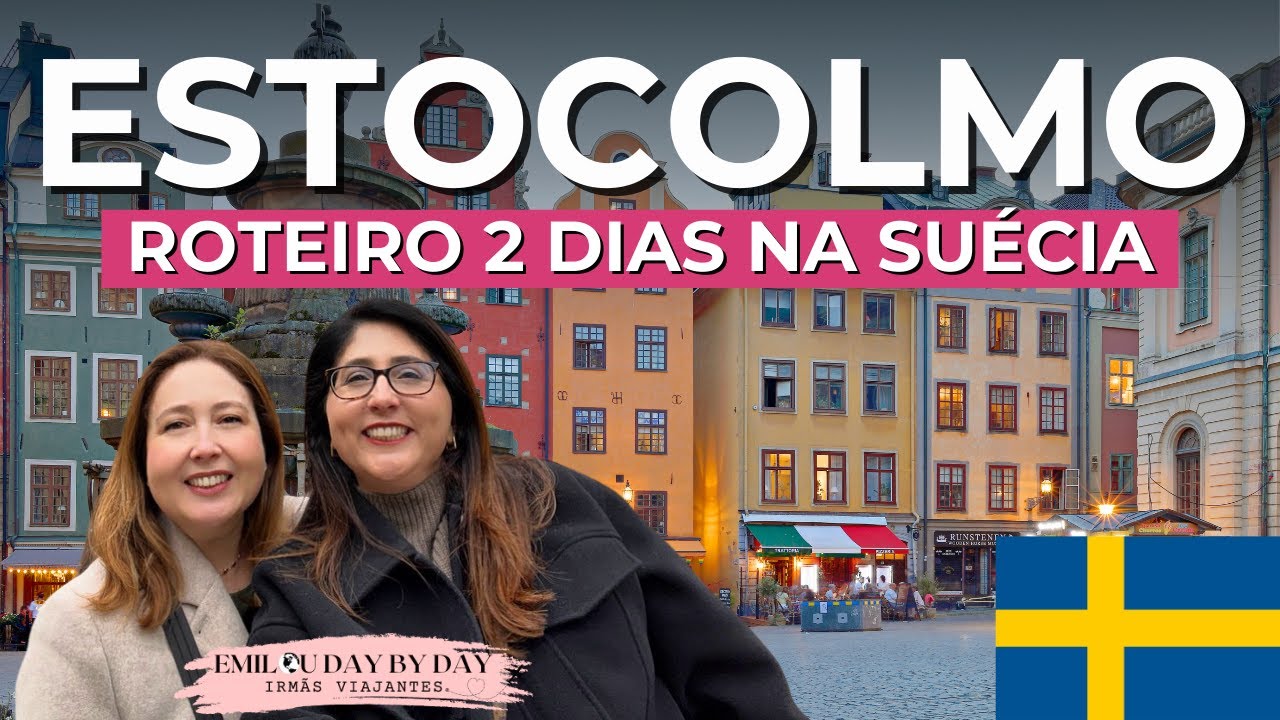Roteiro de 2 dias em Estocolmo: O que fazer e onde comer na Suécia 🇸🇪