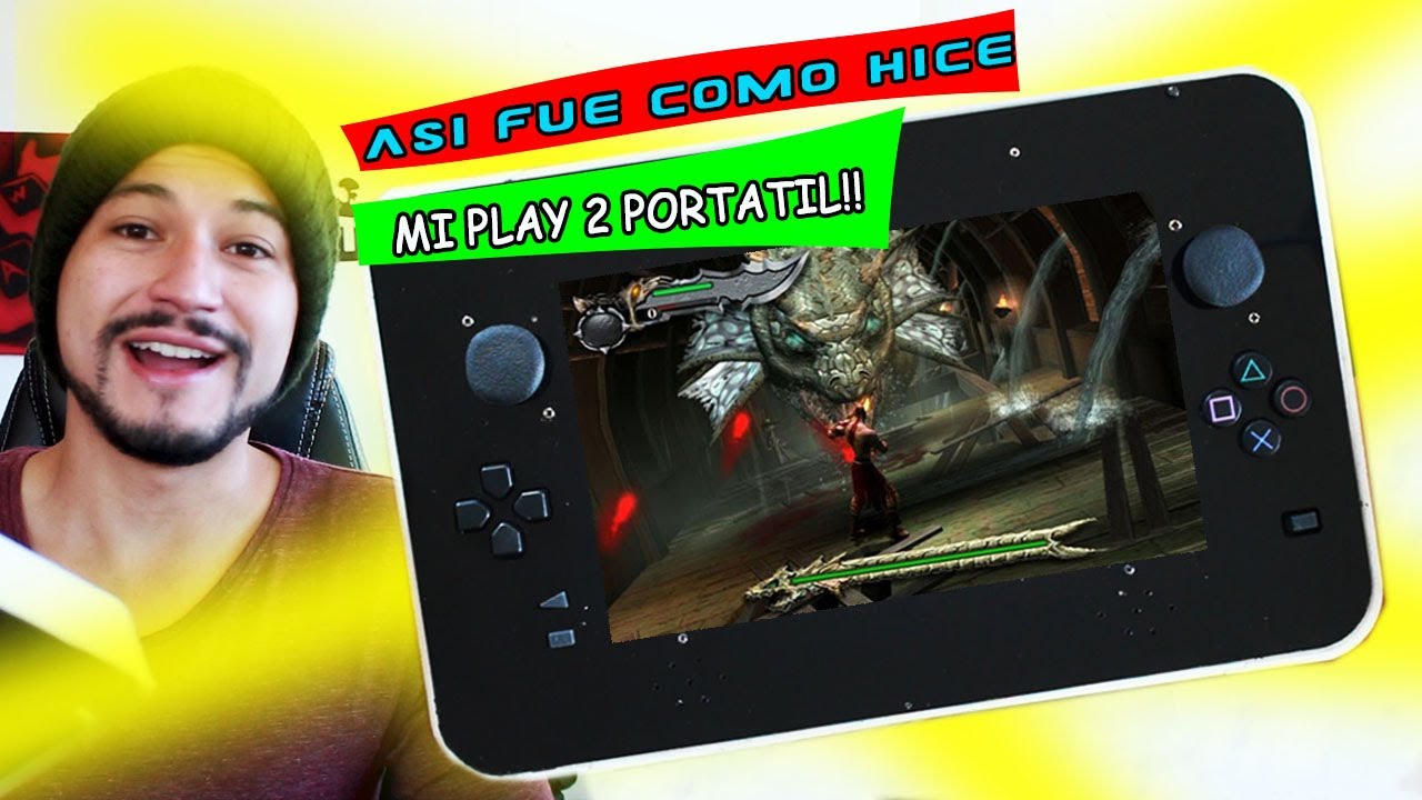 ASÍ SE HACE UNA PLAY STATION 2 PORTATIL
