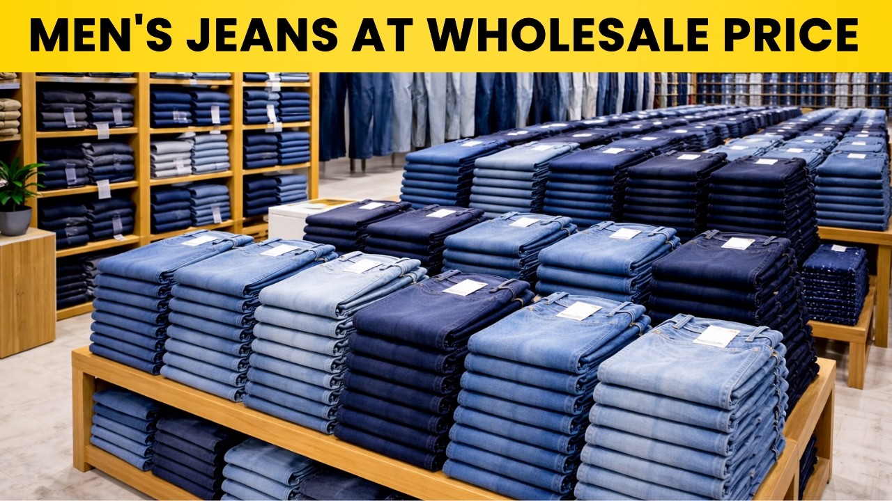 Men's Jeans at Wholesale Price | Jeans wholesale market | Branded Jeans | Jeans Manufacturer