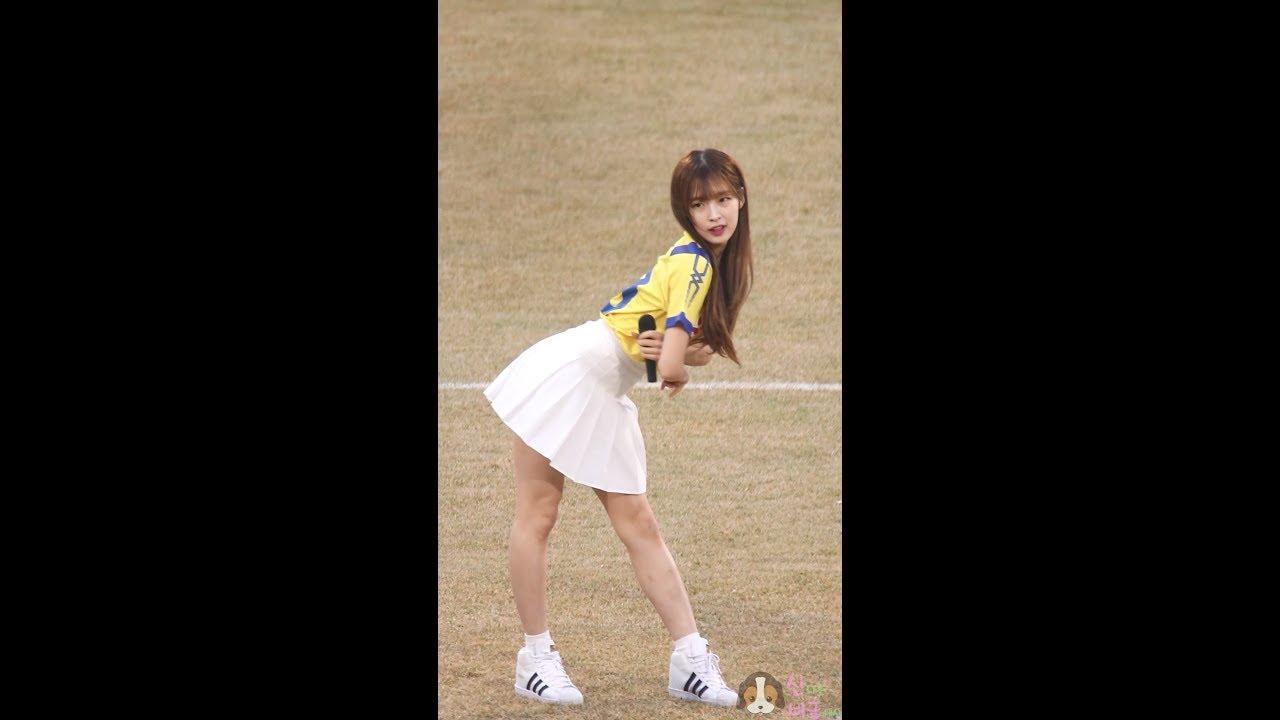 [60f] 180304 오마이걸 (Oh My Girl) 아린 (Arin) - 비밀정원 (Secret Garden) @ 2018아산무궁화축구단개막축하공연By 신비글