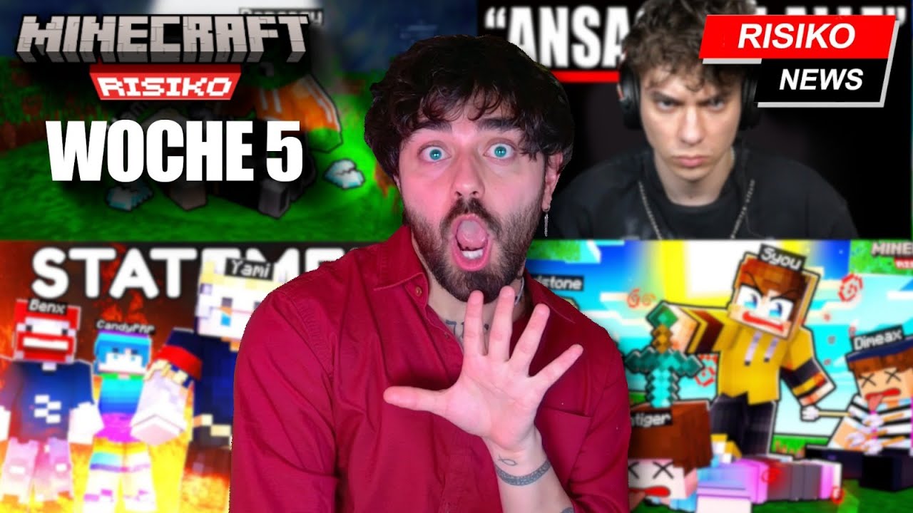 MINECRAFT RISIKO ZUSAMMENFASSUNG WOCHE 5 (RISIKO NEWS)