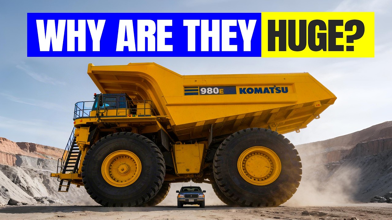 Why Mining Trucks Must be this BIG!