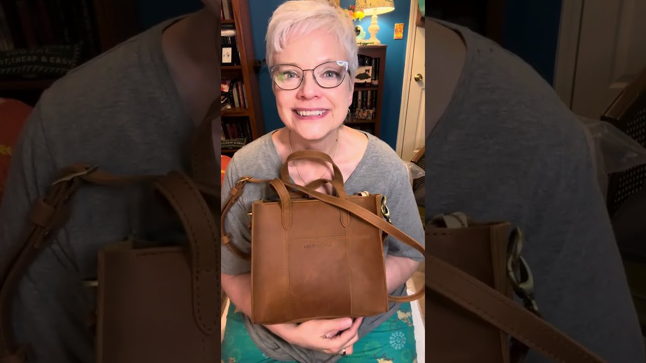 Portland Leather Goods reveal!  Classic Lola in Dakota! 👜