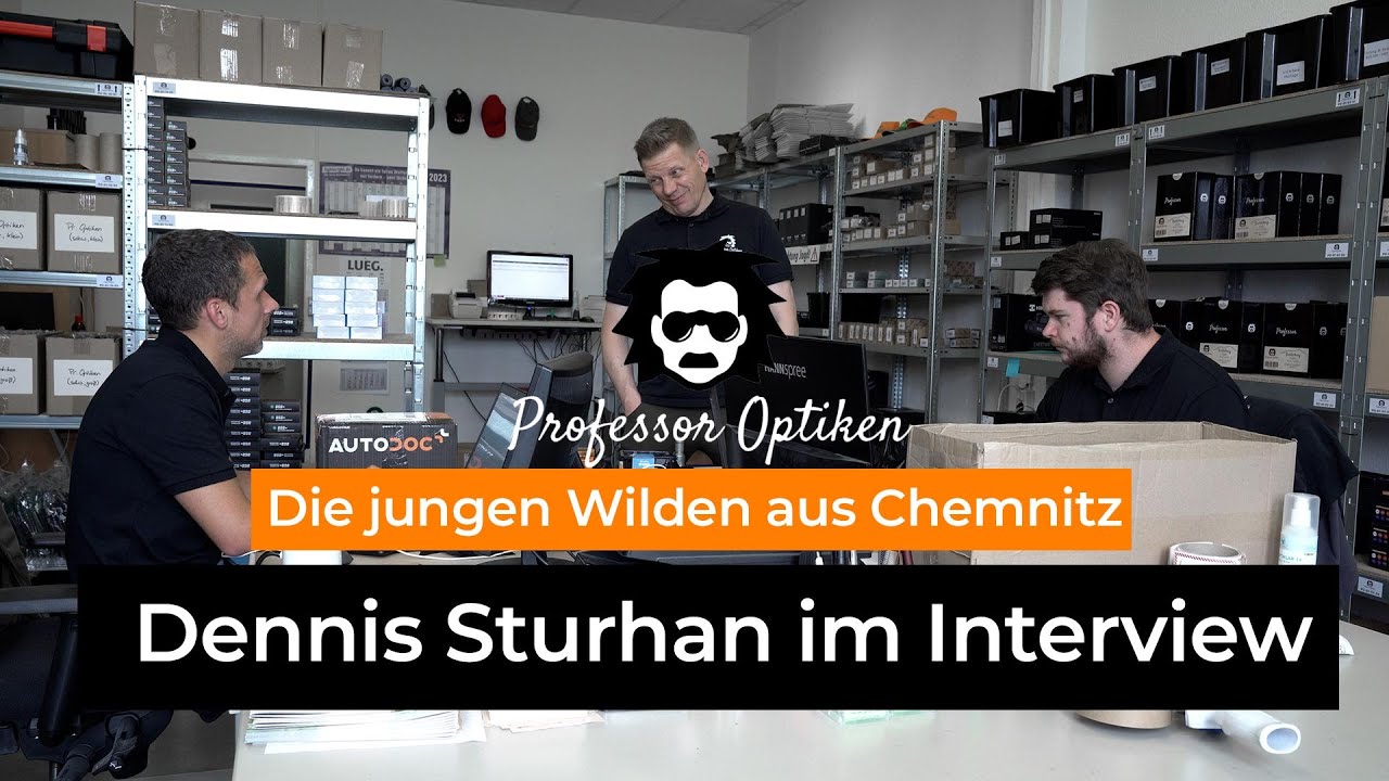 Was steckt hinter Professor Optiken aus Chemnitz? Interview mit Dennis Sturhan