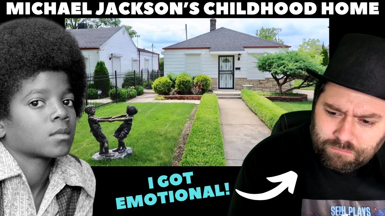My Reaction to Michael Jackson's Childhood Home!