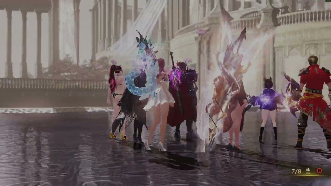 LOST ARK Echidna Hard Mode Gate 1 + 2 on Asura Breaker , Kazeros Raid Overture - NOW IN HD 1440p