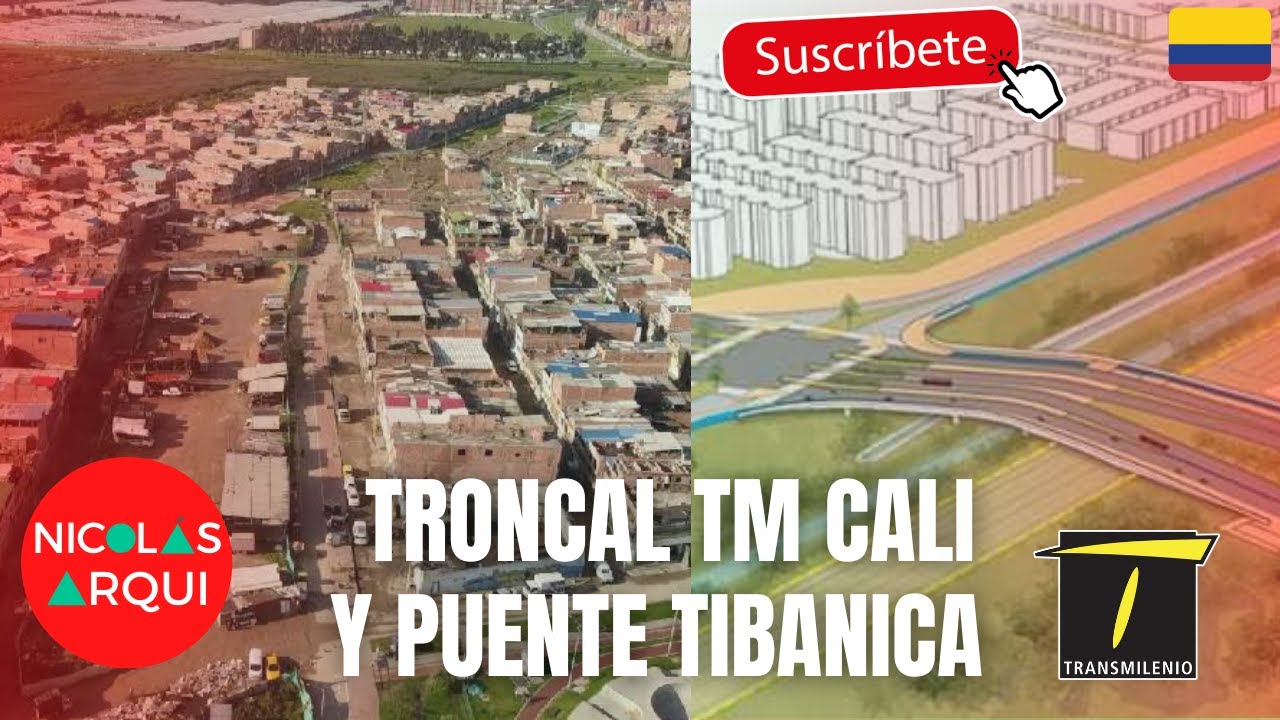 Que pas&oacute; con la Troncal de Transmilenio Av. Ciudad de Cali en Bogot&aacute; y Puente Tibanica en Soacha 🇨🇴