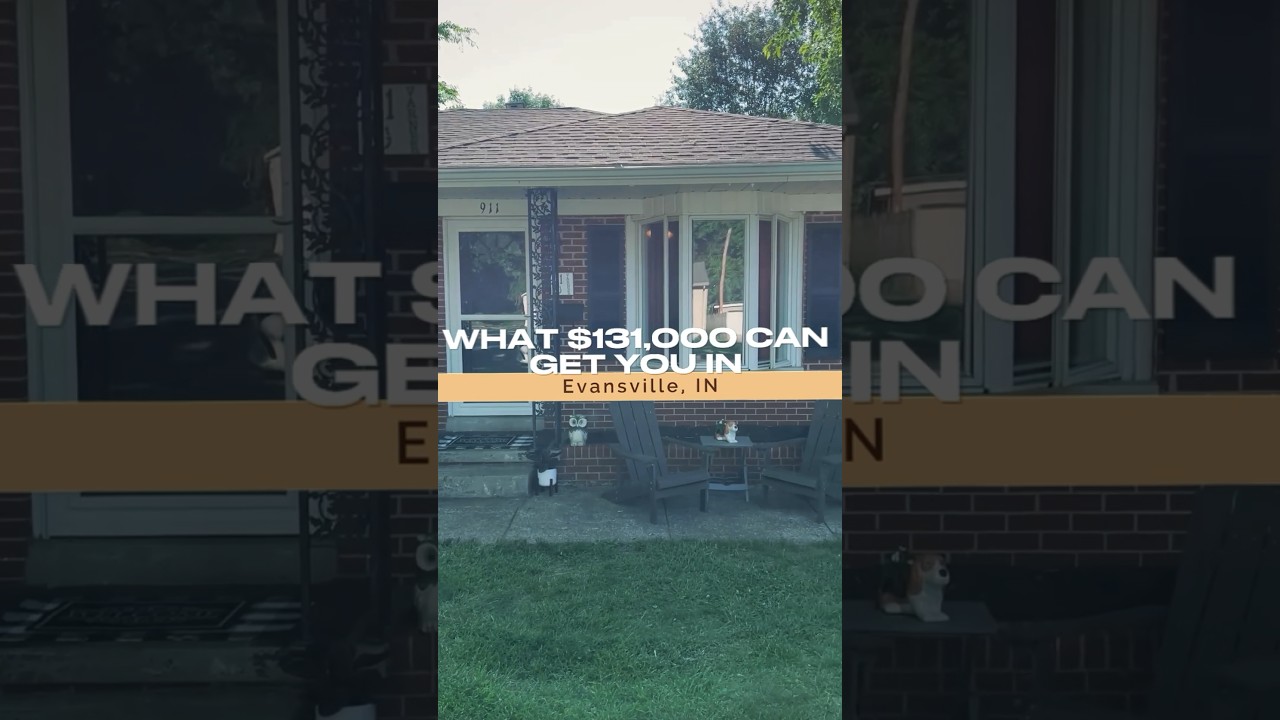 This is what $131,000 gets you in #Evansville, #Indiana #houses #homes #housetour #housetours