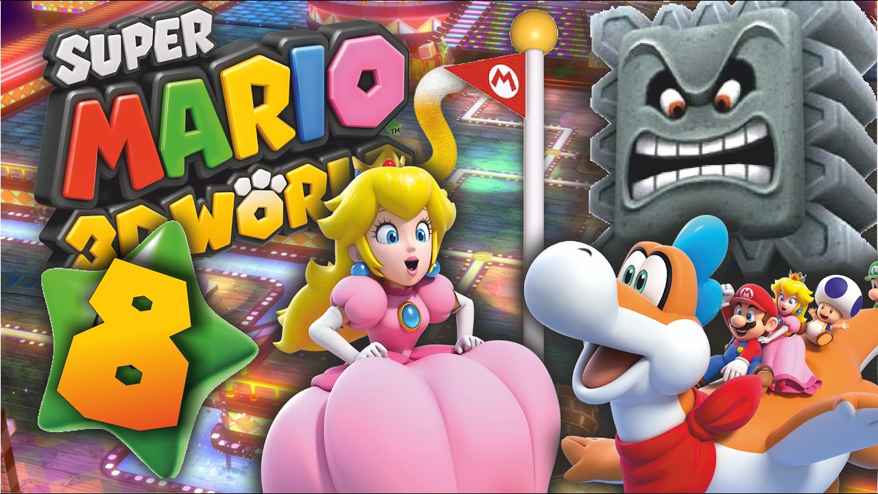 Super Mario 3D World #8 🐱 Verfolgungsjagd in Welt Bowser!?