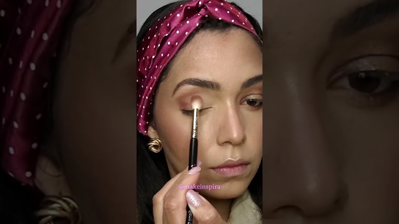 Olho f&aacute;cil paleta BELLE ANGEL- Easy YEY Makeup  #makeiniciantes #makeuptutorialvideo  #eyemakeup