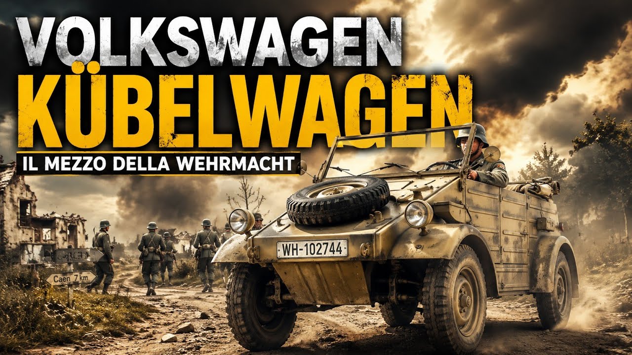 SECONDA GUERRA MONDIALE: Volkswagen Kubelwagen Icona della Wehrmacht