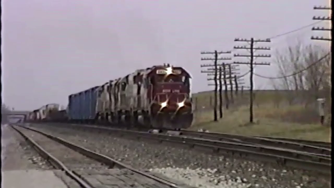 SOO Line, An afternoon at Rondout, April 11, 1994