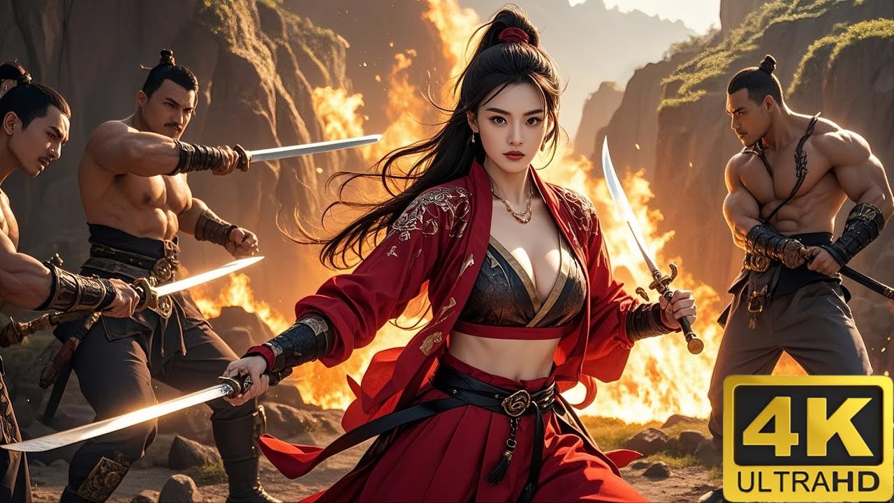 ⚔️【功夫電影】少林寺和尚被關押，性感女劍客單槍匹馬救出和尚⚔️ Kungfu丨Action丨功夫丨武俠丨動作丨Chinesedrama丨中國電視劇丨中国功夫丨動作丨Tai  Chi