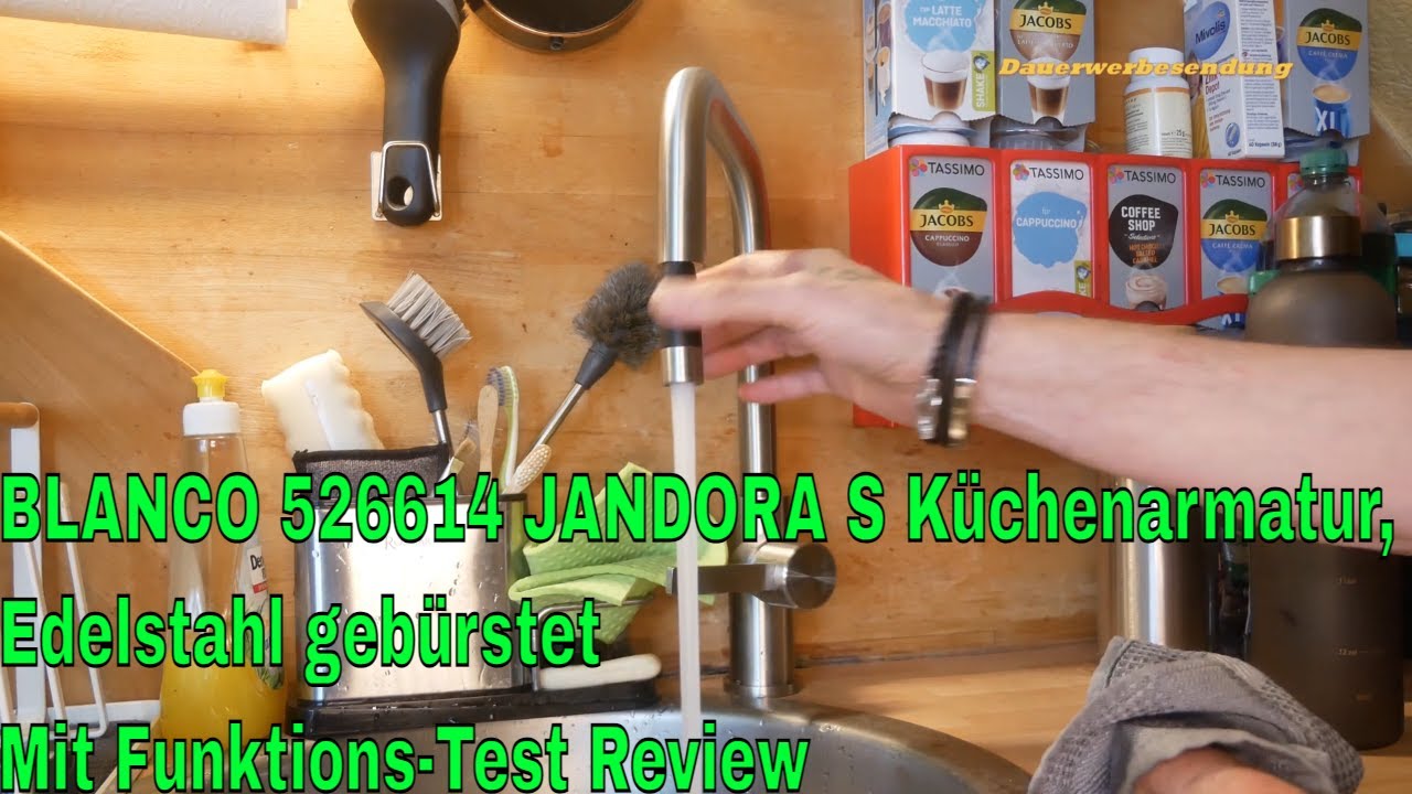 BLANCO 526614 JANDORA S Küchenarmatur, Edelstahl gebürstet  Mit Funktions-Test Review