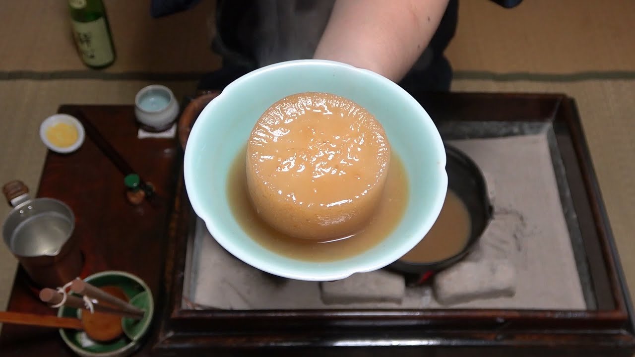 デコンじる-Japanese radish soup-Japanese food【江戸長火鉢　107杯目】