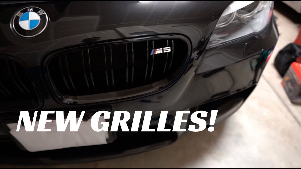 Installing LCI Black Kidney Grilles - F10 M5