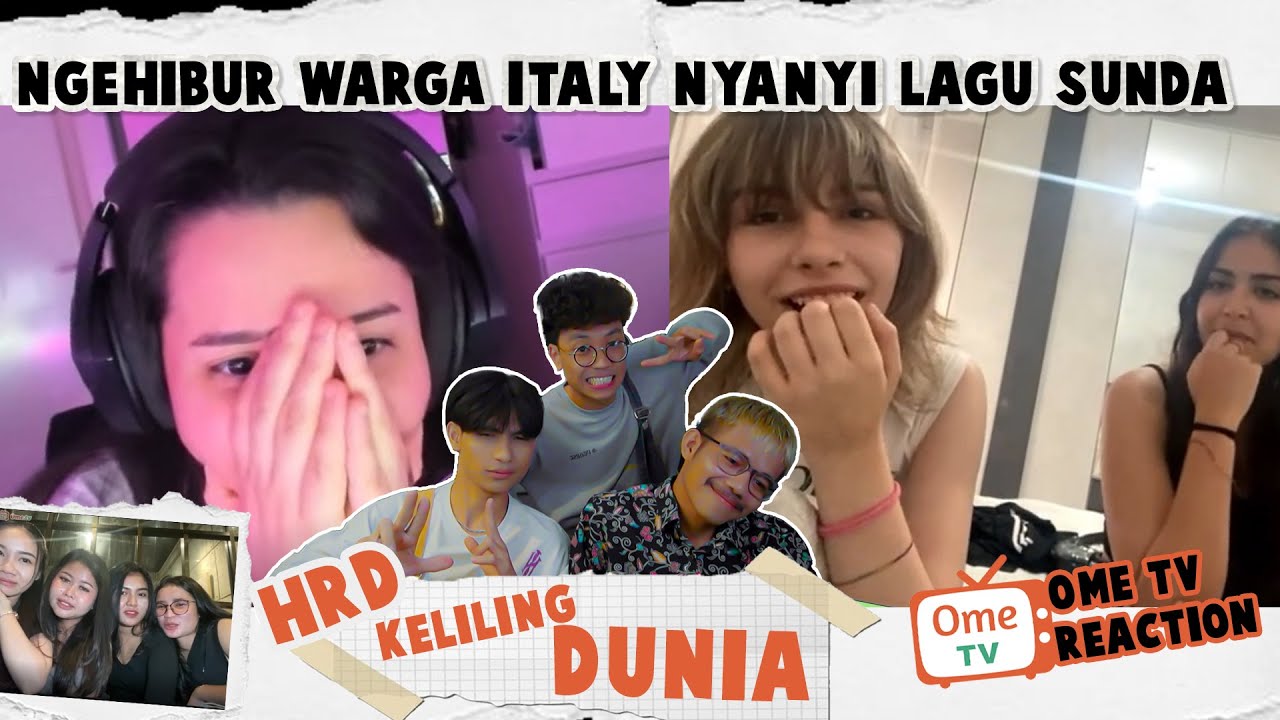 REAKSI CIWI CIWI LUAR DINYANYIIN BARUDAK HRD !!!