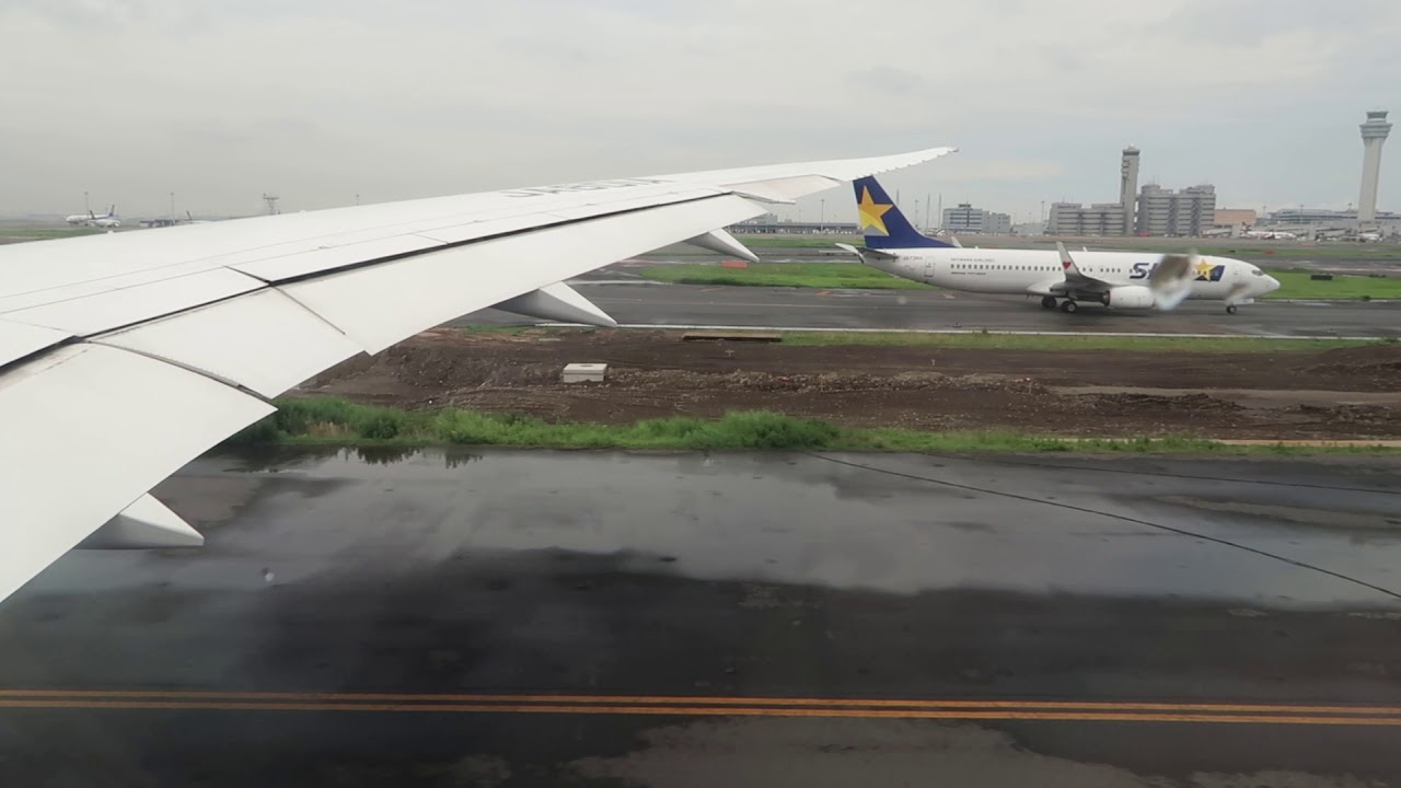 NH853 ANA 全日空東京羽田空港(HND)離陸 Tokyo International airport takeoff
