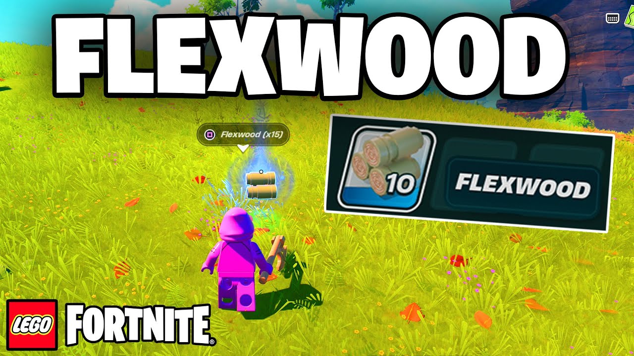 How To Get FLEXWOOD in LEGO Fortnite