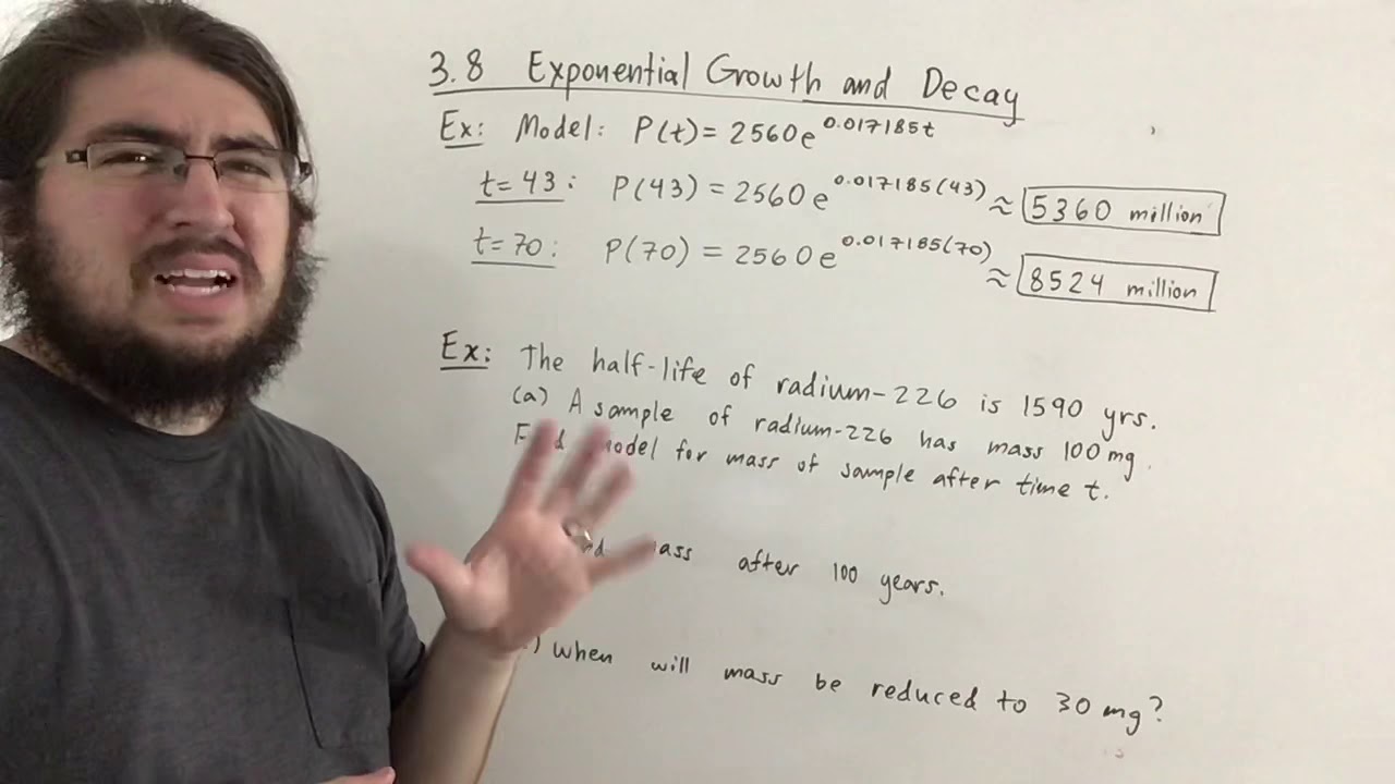 Exponential Growth and Decay