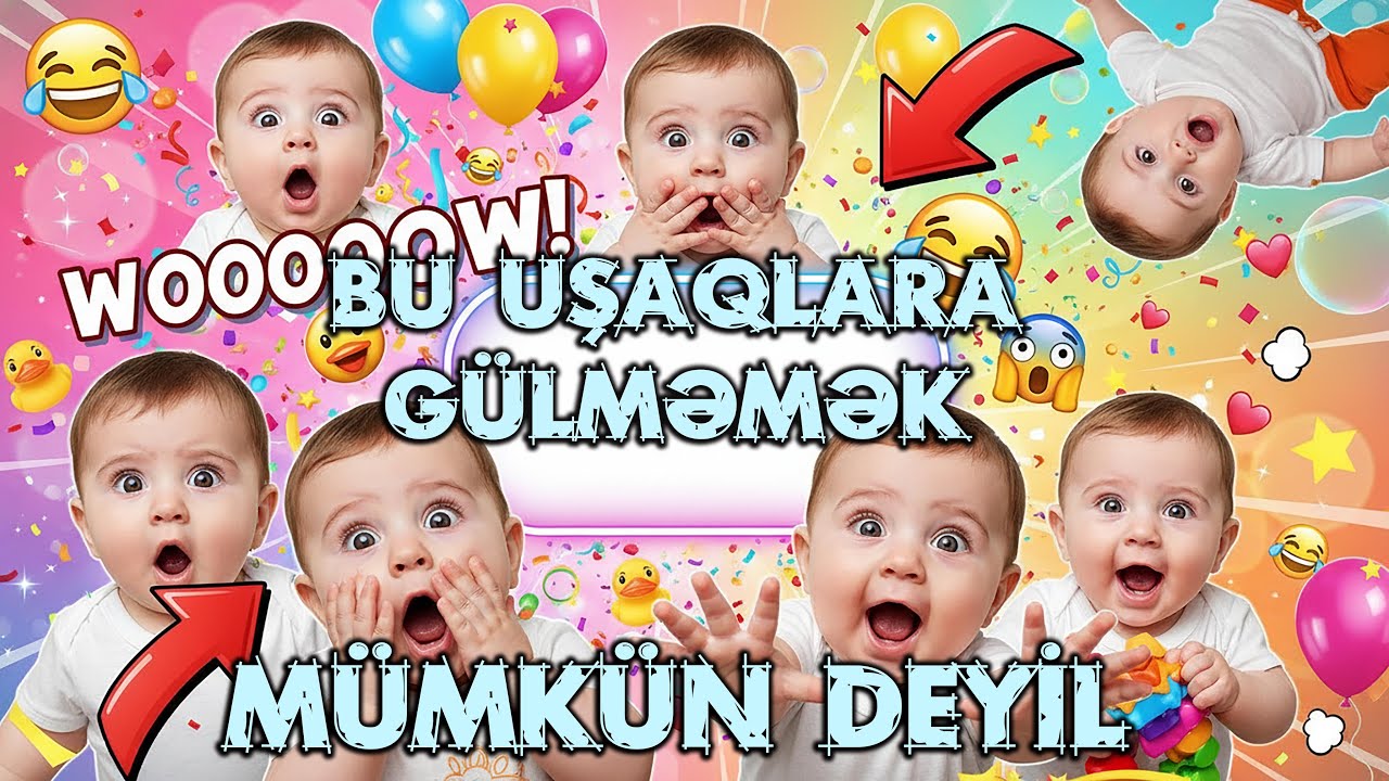 Ən g&uuml;lməli uşaq videoları - B&ouml;l&uuml;m 2