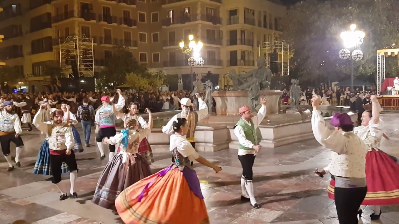 La Dansà 2018 (2) Plaza de la Virgen 12 Mayo 2018