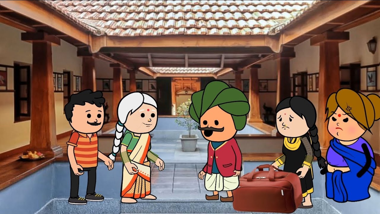ಮಗಳ ಜೀವನ ಸರಿ ಮಾಡಲು,ಅಳಿಯನ ಮನೆಗೆ ಹೋದ ರಂಗಜ್ಜ,ಗೌರಜ್ಜಿ #cartoonvideosinkannada#comedyvideos#cartoonvideos