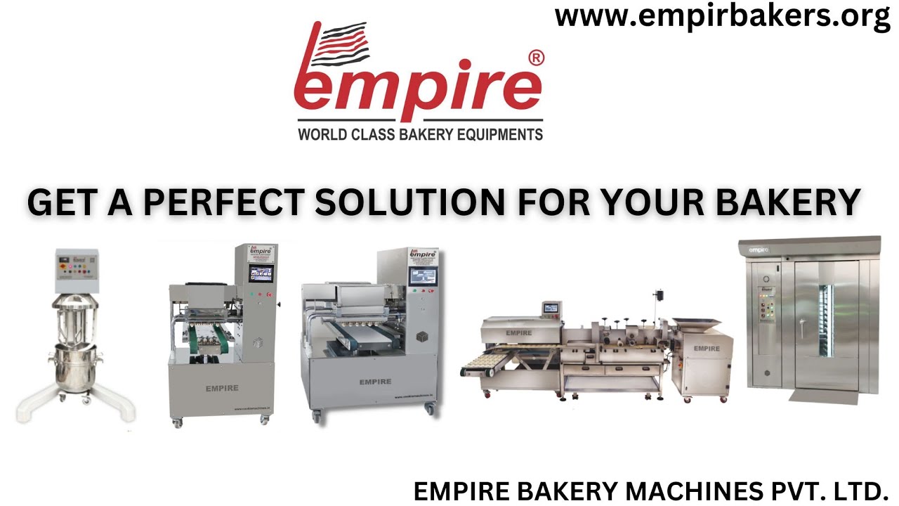 BISCUIT MAKING MACHINE | BAKERY MACHINES |  #viral #bakerymachines #cookiemachine  #empire