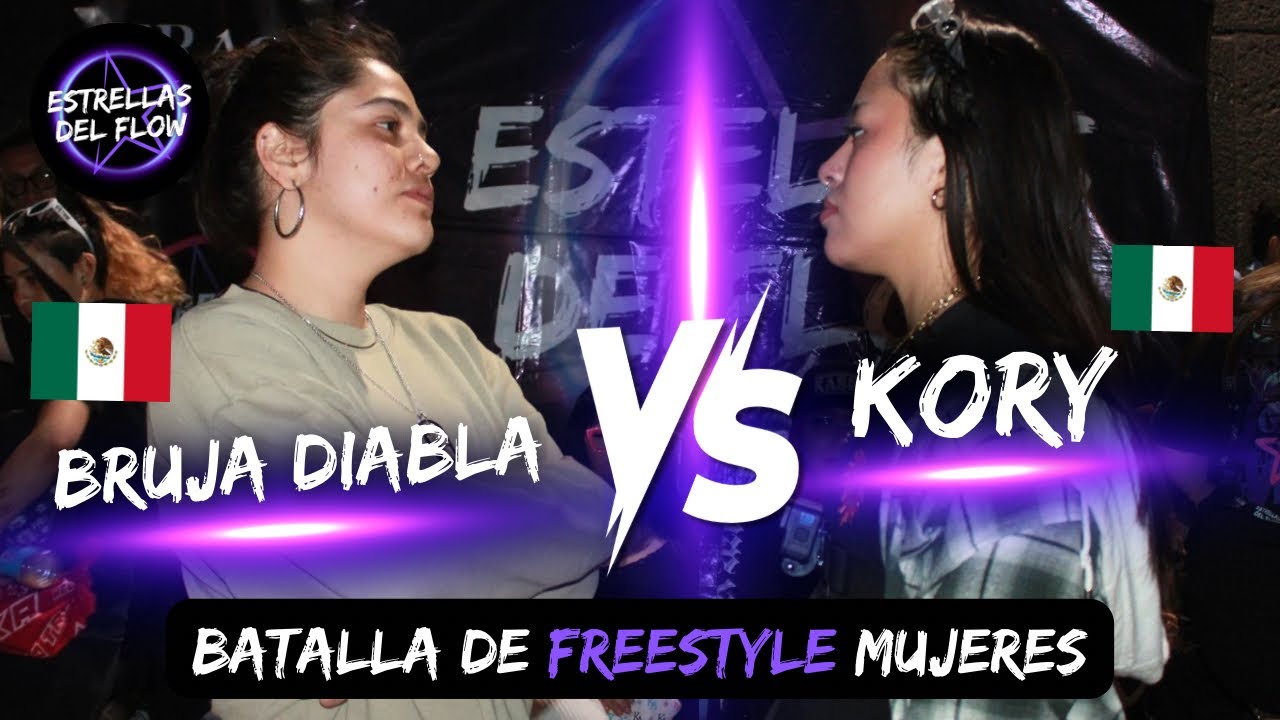 ⭐️Kory vs Bruja Diabla | Batallas de Rap | Semifinales Estrellas del Flow F12026🇲🇽 #mujeres 