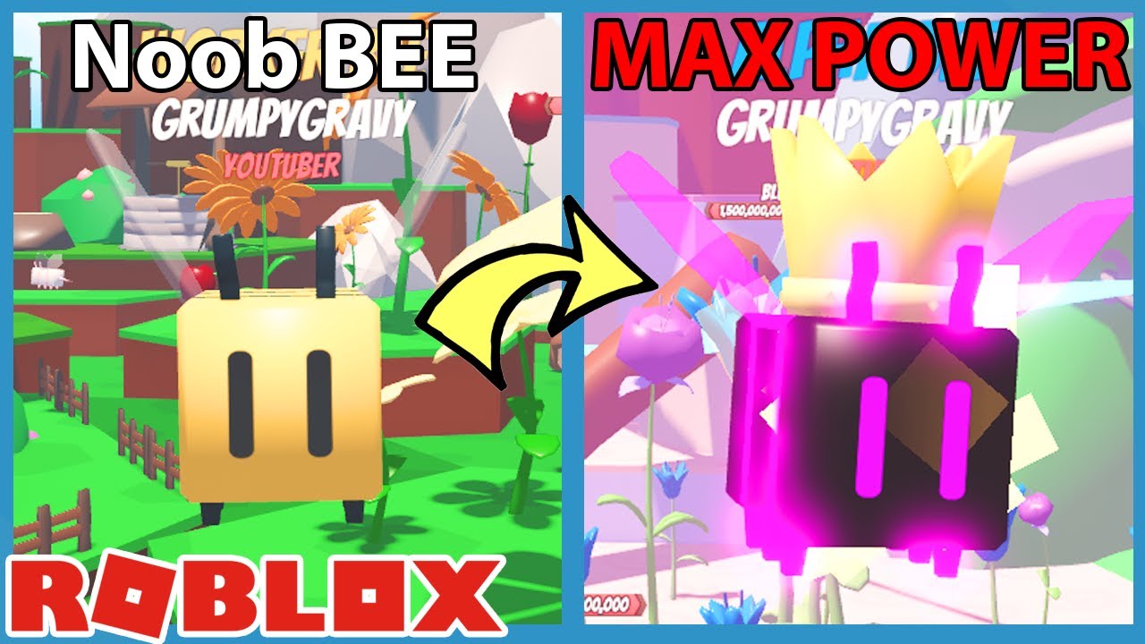 Я разблокировал максимальную эволюцию альфа-пчелы в Roblox Bee Simulator.