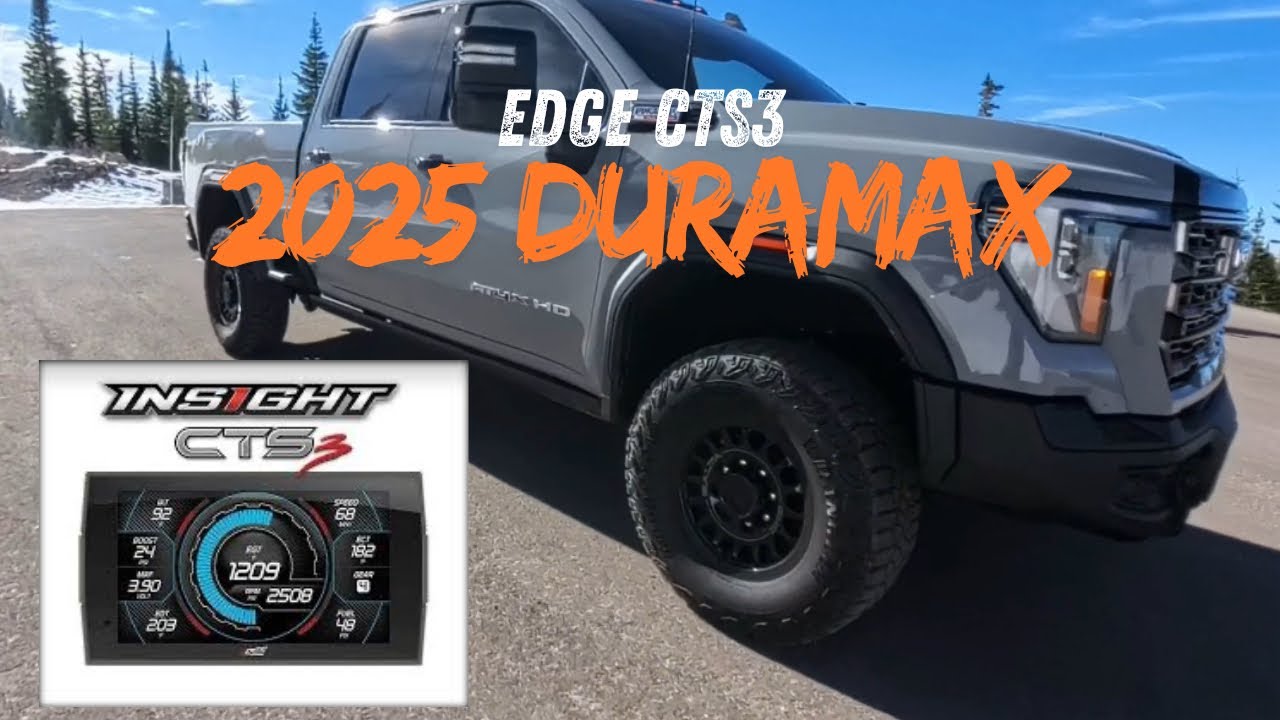Edge CTS3 Insight review on a 2025 GMC 2500 AT4X AEV