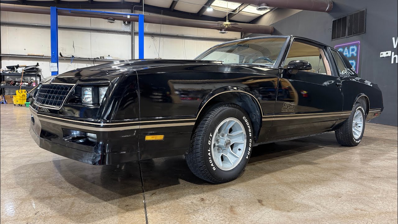 For Sale 1987 Chevy Monte Carlo SS Aerocoupe $25,995 Nationwide Shipping & Financing Available