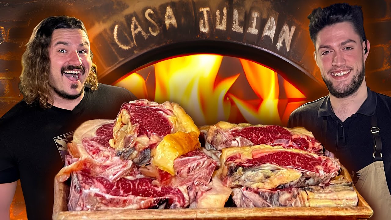 Me como TODA la CARTA de el TEMPLO del CHULETON🥩 CASA JULIAN de TOLOSA