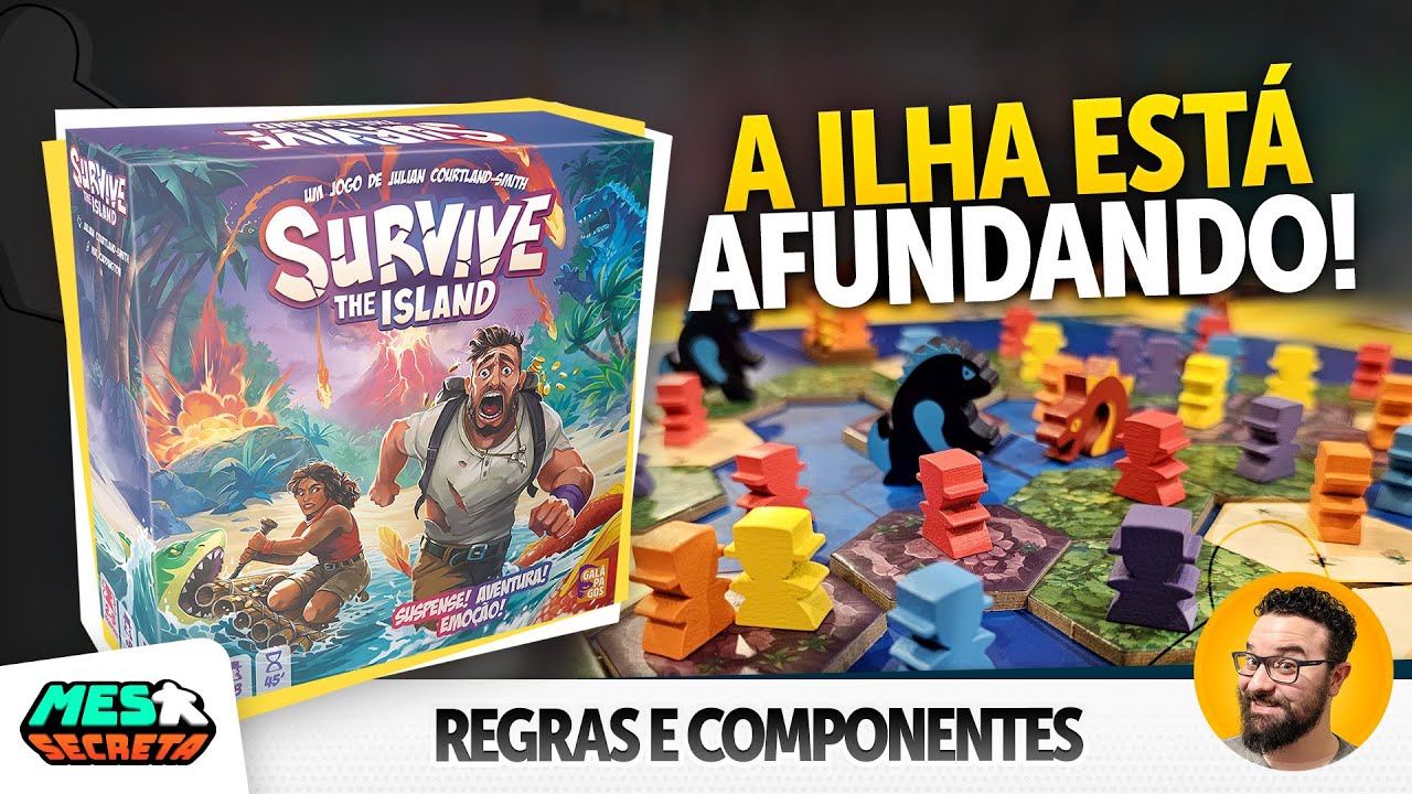 Survive The Island | Regras e Componentes