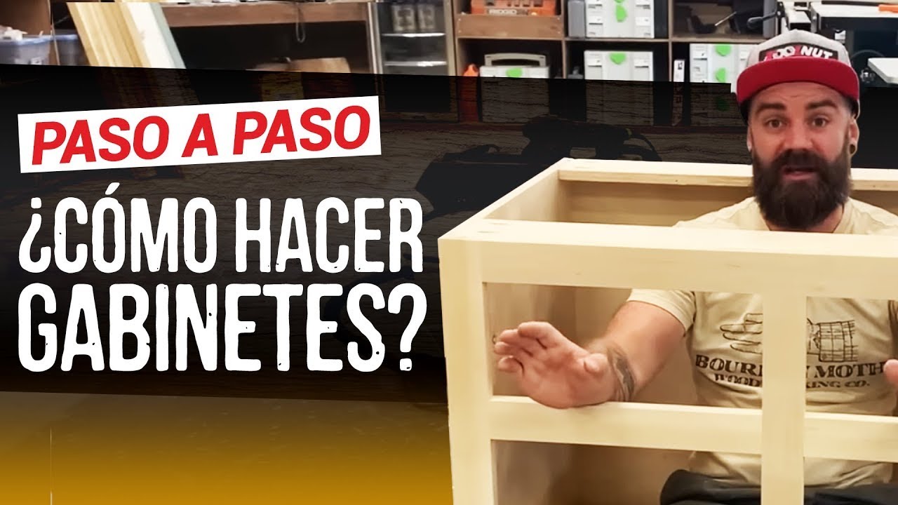 Construye gabinetes de manera fácil | Cómo construir gabinetes