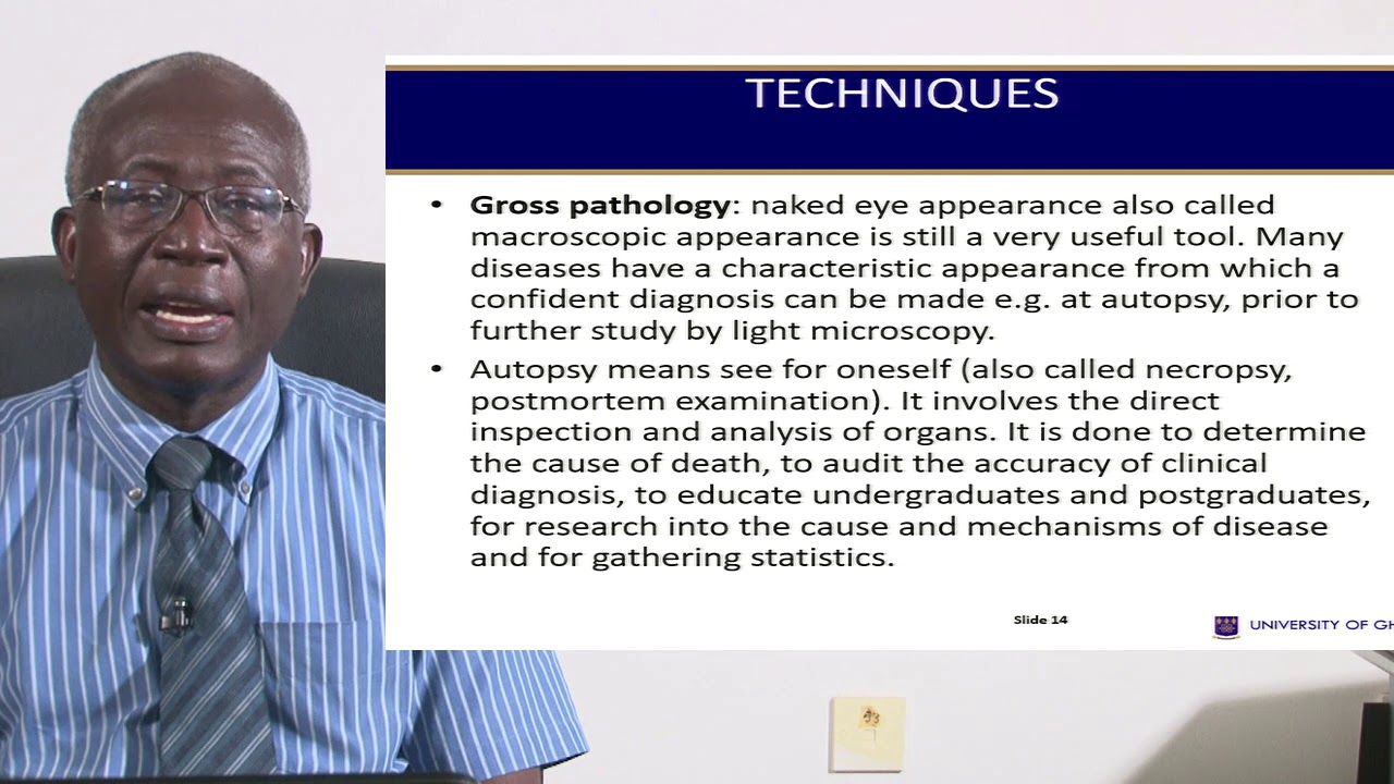NURS 252: PATHOLOGY - Session 1 - INTRODUCTION TO STUDY OF DISEASES