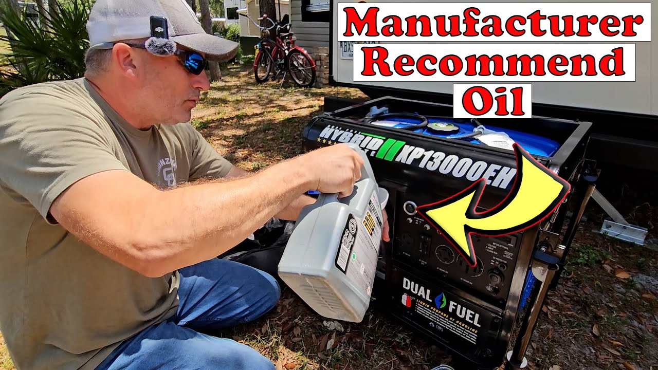 🛠️ DuroMax XP13000EH Generator Oil Change & Update! 🔧
