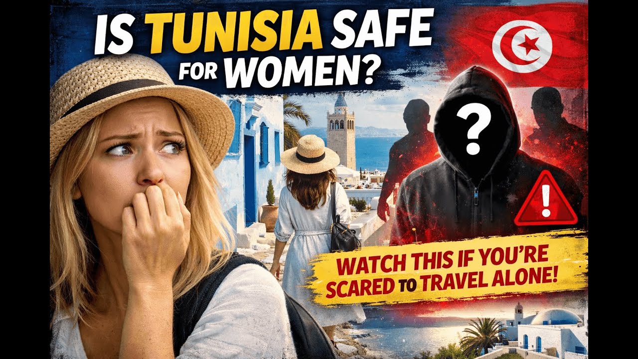 Is Tunisia Safe for Women? Watch this if YOU’RE SCARED to TRAVEL ALONE