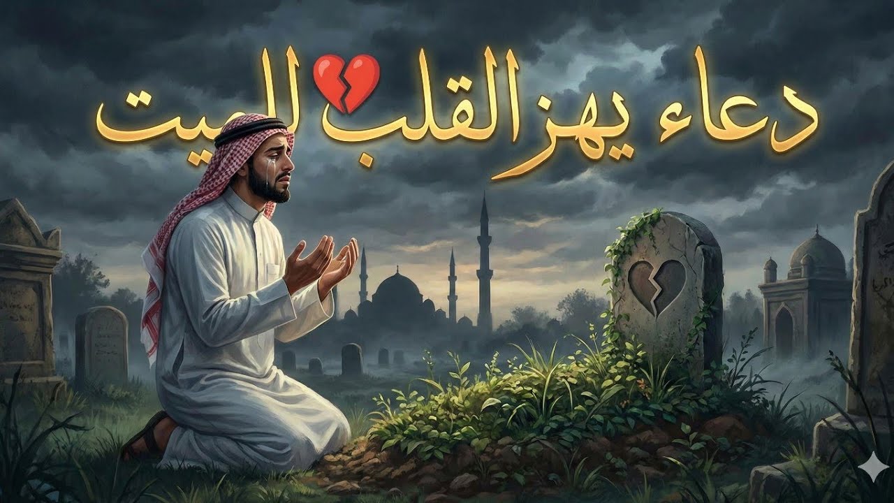 دعاء للميت: أقوى الأدعية التي تغفر الذنوب وترفع الدرجات في الآخرة | دعاء مؤثر يهز القلب 💔