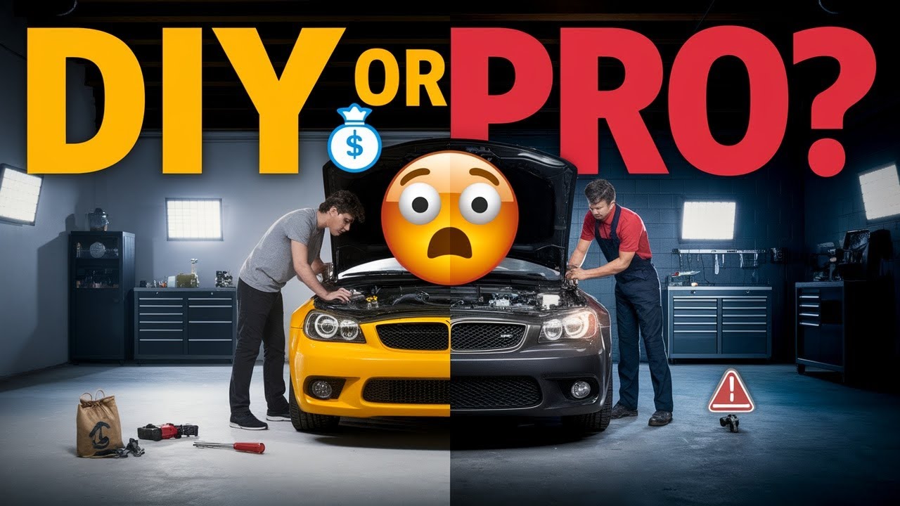 Stop Wasting Money! DIY Car Maintenance vs. Professional Service &ndash; The Truth Revealed