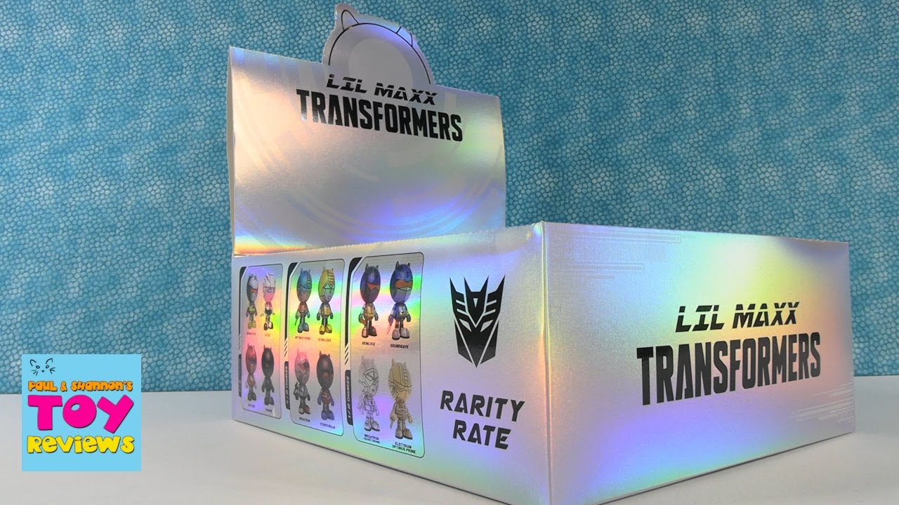 Lil Maxx Transformers Blind Box Collectible Figures MightyJaxx Unboxing Review | PSToyReviews