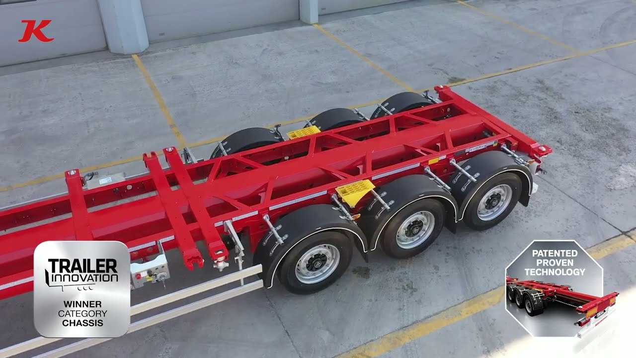 Kässbohrer new generation extensible container chassis range OCTAGON-ON: The Future is Here