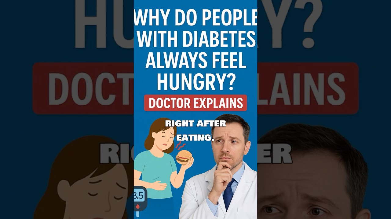 Why Do People with Diabetes Always Feel Hungry? Doctor Explains!