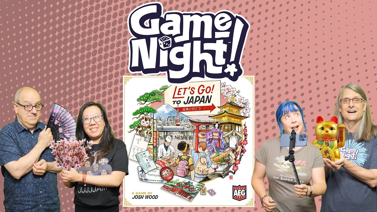 Let's Go! To Japan - GameNight! Se12 Ep19 - How to Play and Playthrough