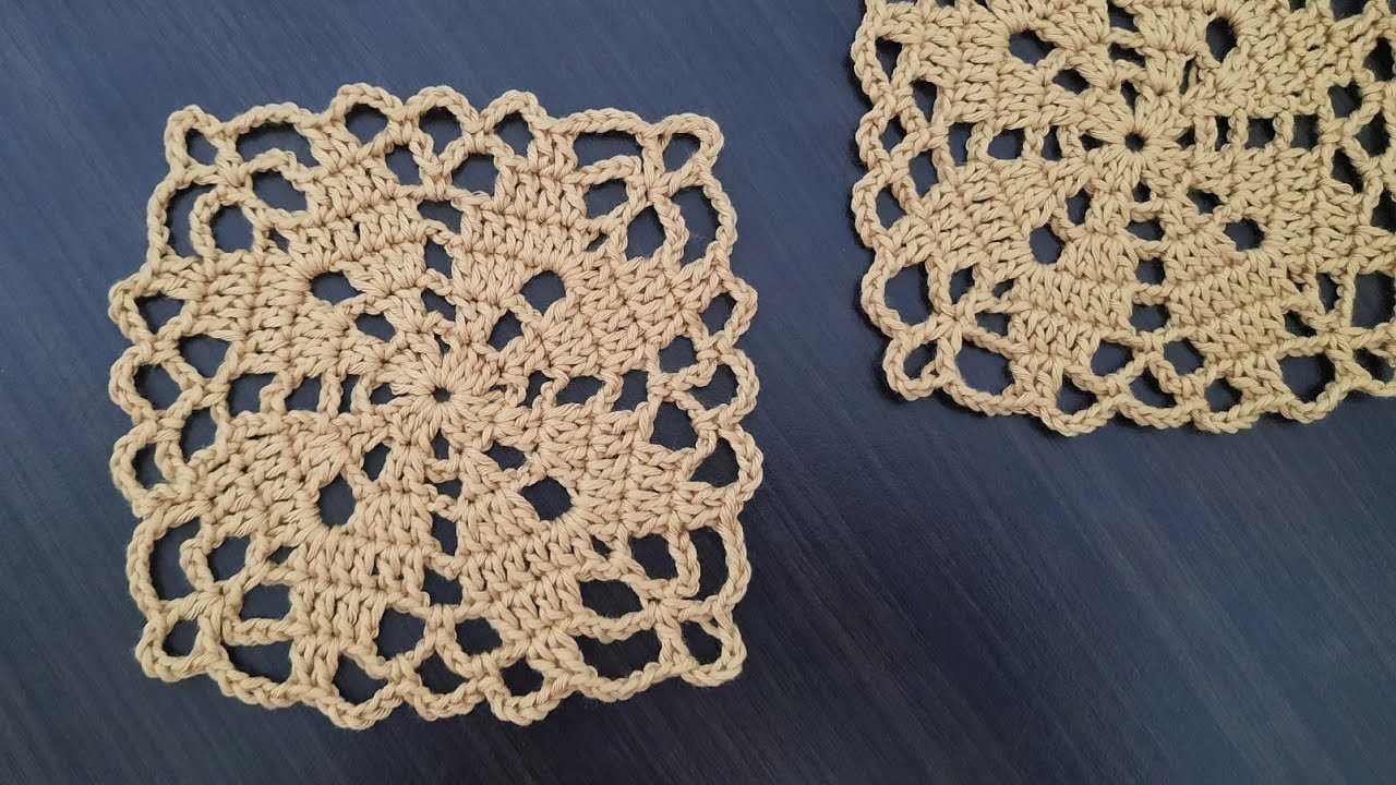 FANTASTIS Crochet tablecloth,doily,blanket,rug || taplak meja rajut || motif16
