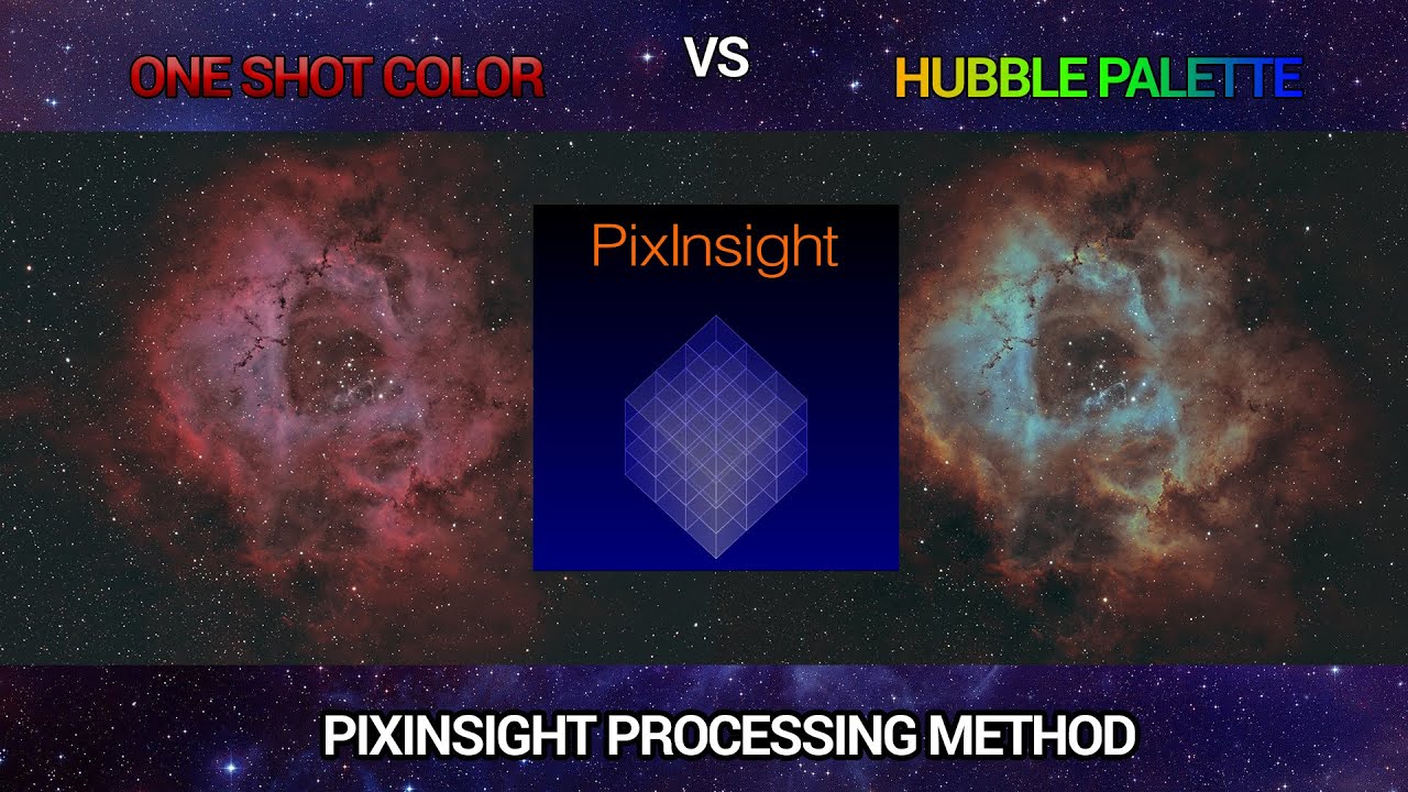 Hubble Palette With A OSC Camera - PixInsight Method